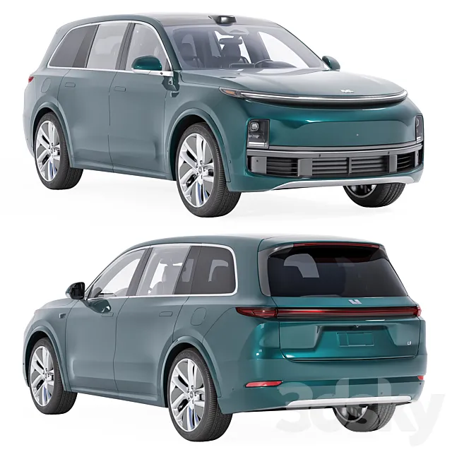 LiXiang L9 2024 3D Model