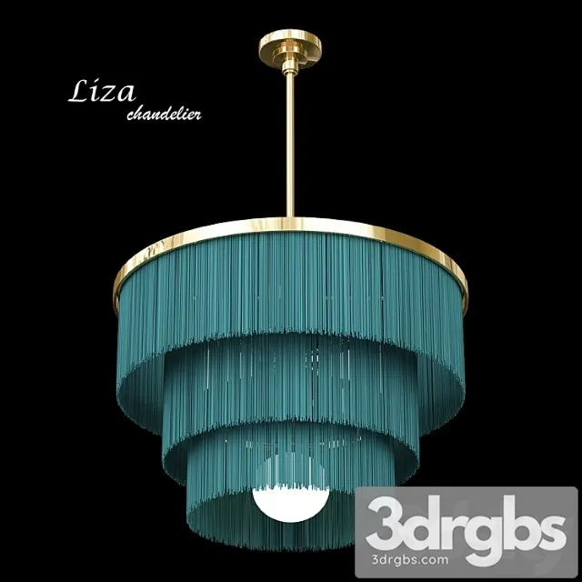 Liza Pendant light 3D Model Download Liza Pendant light 3D Model Download
