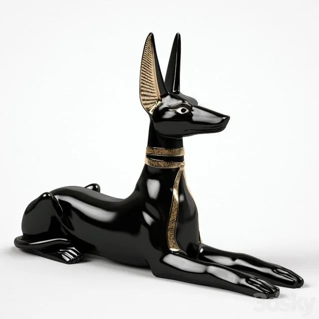 Lladro Anubis 3D Model