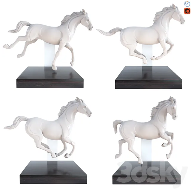 LLADRO GALLOP 3DModel