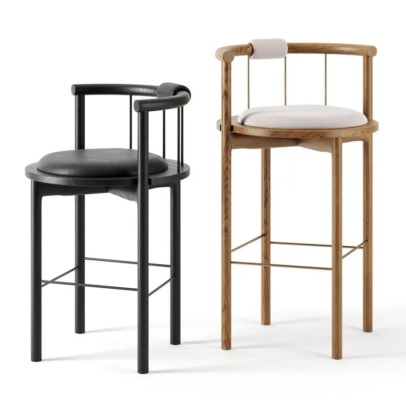 Lloyd Bar Stool by Crump and Kwash 3D Model
