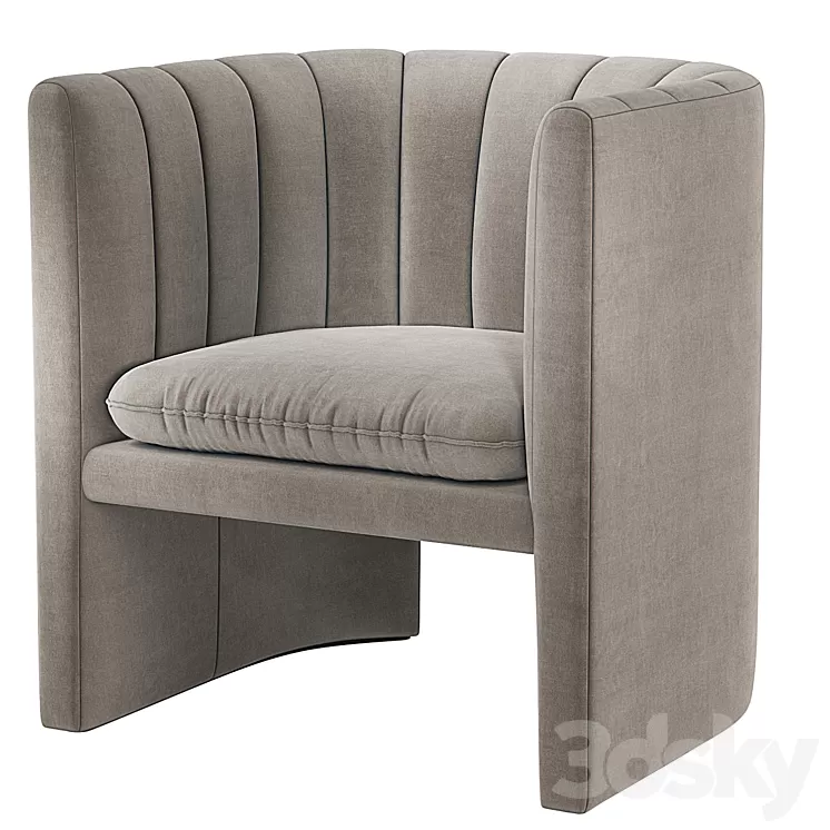 Loafer Sc23 and Tradition Easy Chair 3D Model Loafer Sc23 and Tradition Easy Chair 3D Model