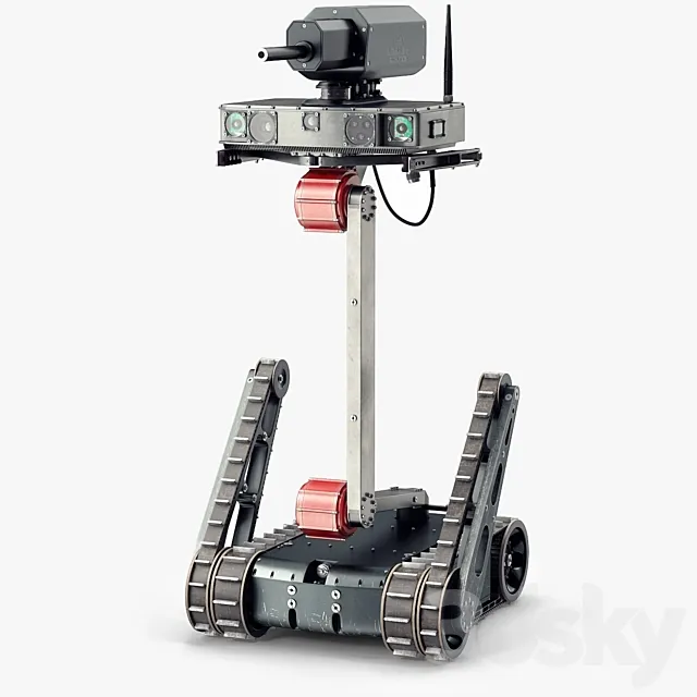 Lobaev Minirex RS1A3 3D Model