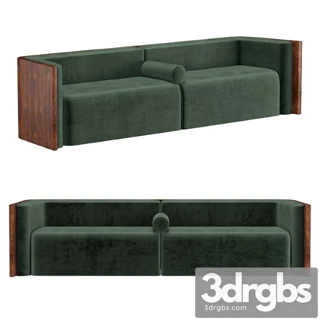 Lobby Sofa Evgeniya 3D Model Download