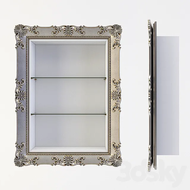 locker Lineatre Gold (99330) 3D Model locker Lineatre Gold (99330) 3D Model