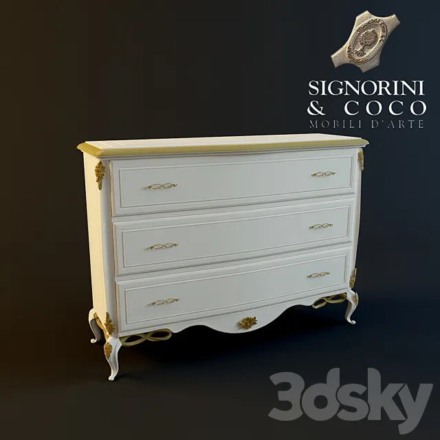 Locker Signorini & coco Forever 3D Model