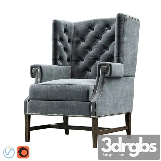 Lockhart chair 3D Model Download