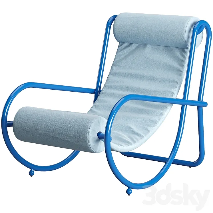 Locus Solus Armchair by Exteta 3D Model Free Download