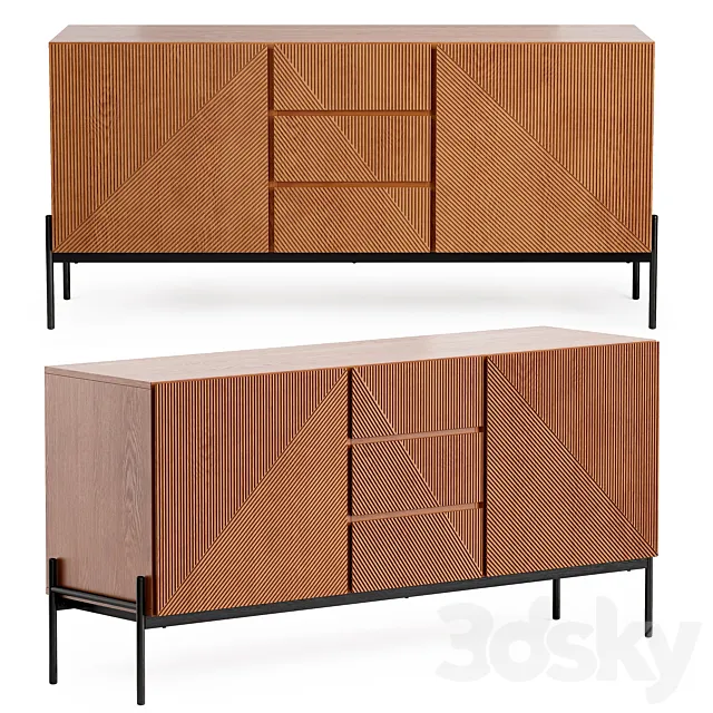 Lodge buffet 3DModel Lodge buffet 3DModel