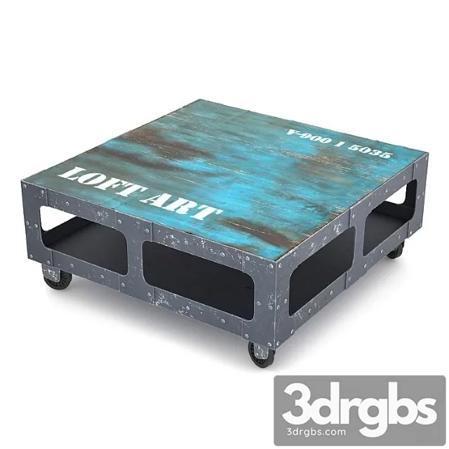 Loft Art Zhurnal Nyi Stolik 3D Model Download