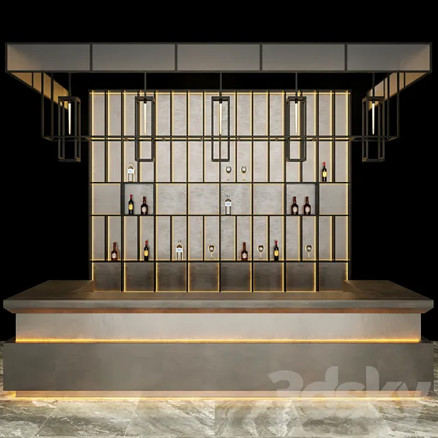 Loft Bar 3D Model