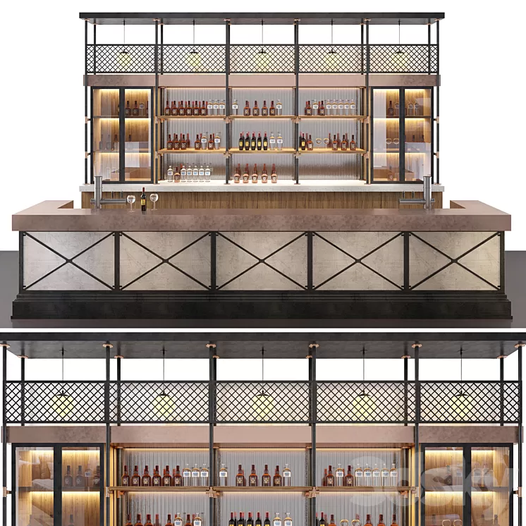 Loft Bar 5 3D Model