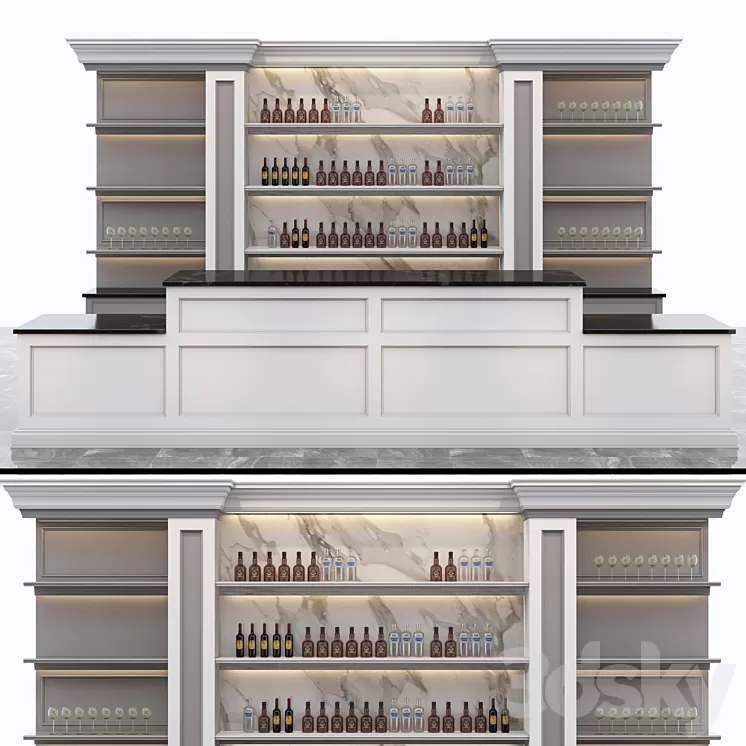Loft Bar 6 3D Model