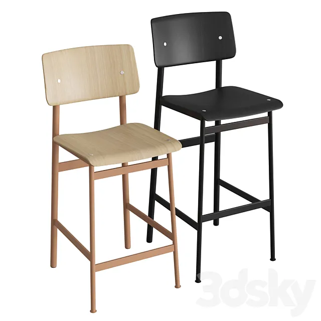 Loft bar stool 3DModel Loft bar stool 3DModel
