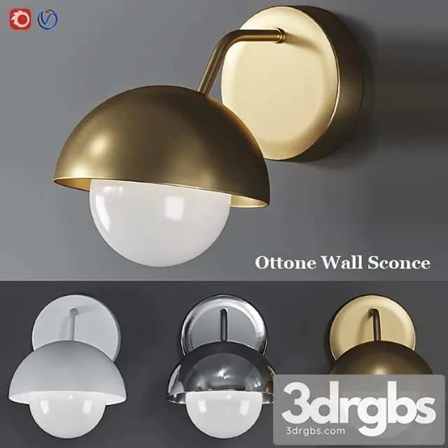 Loft Concept Ottone Wall Sconce 3D Model Download Loft Concept Ottone Wall Sconce 3D Model Download