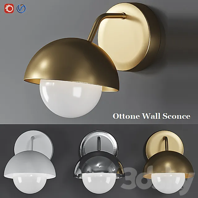 Loft-Concept Ottone Wall Sconce 3D Model