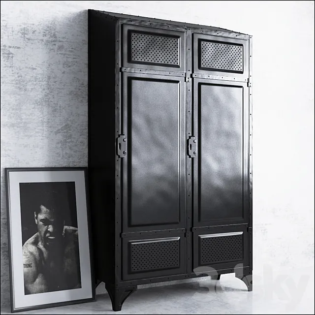 Loft cupboard 3DModel Loft cupboard 3DModel