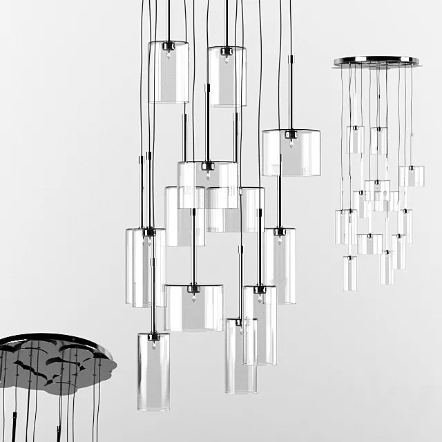 Loft Designe 7897-7902 3D Model