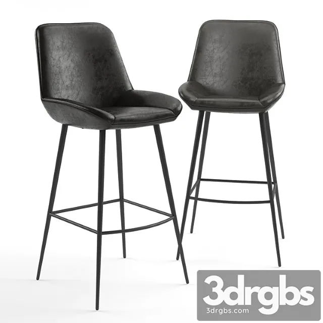 Loft designe. bar stool model 4034 2 3D Model Download Loft designe. bar stool model 4034 2 3D Model Download