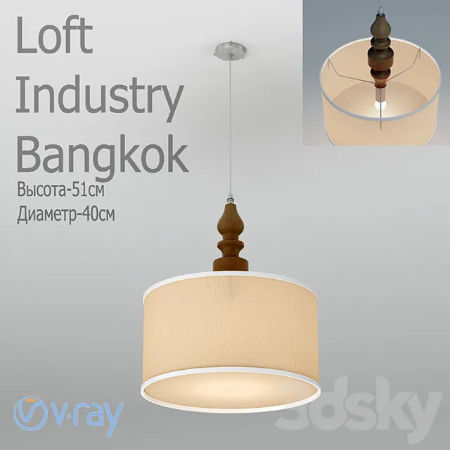 Loft Industry Bangkok 3D Model Loft Industry Bangkok 3D Model