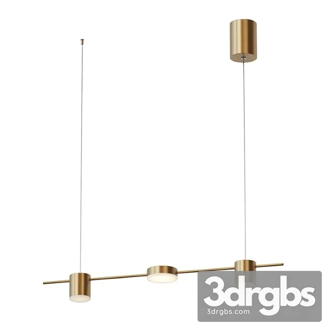 Loft industry modern – brass button line- led7 3D Model Download Loft industry modern – brass button line- led7 3D Model Download