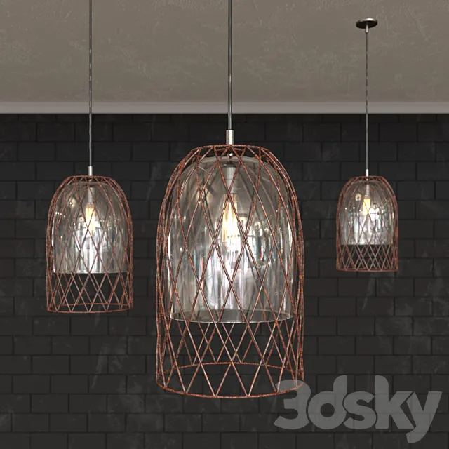 Loft lamp 3DModel Loft lamp 3DModel