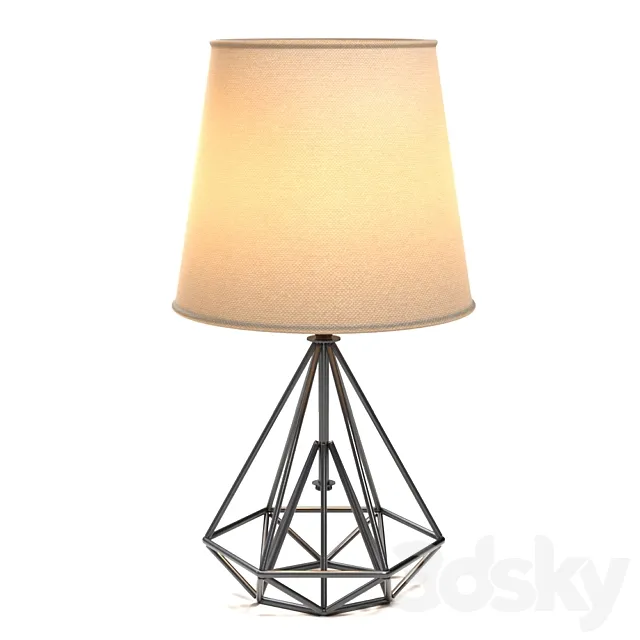 Loft lamp NL-011 3D Model