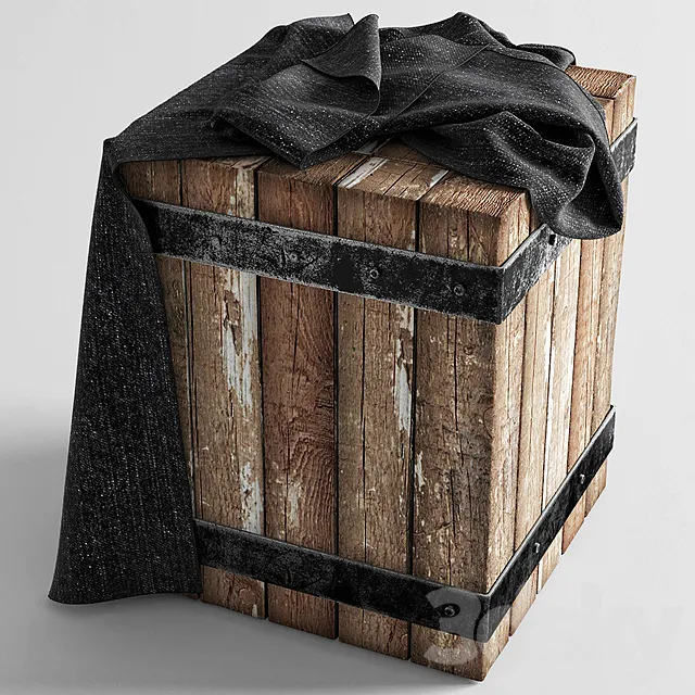 Loft pouf 3DModel Loft pouf 3DModel