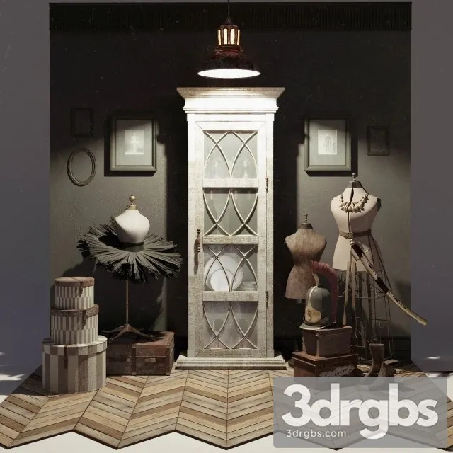 Loft Set 3D Model Download Loft Set 3D Model Download