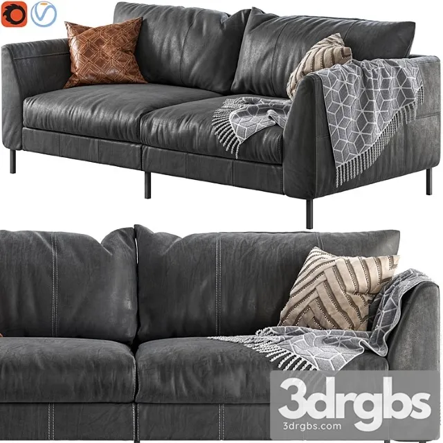 Loft Sofa 220 cm 3D Model Download