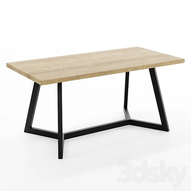 Loft table SP06 3D Model