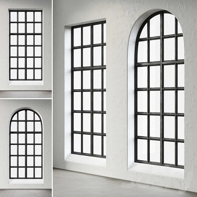 Loft windows 3DModel