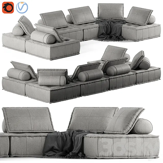 Loftdesigne Sofa 2945 3D Model