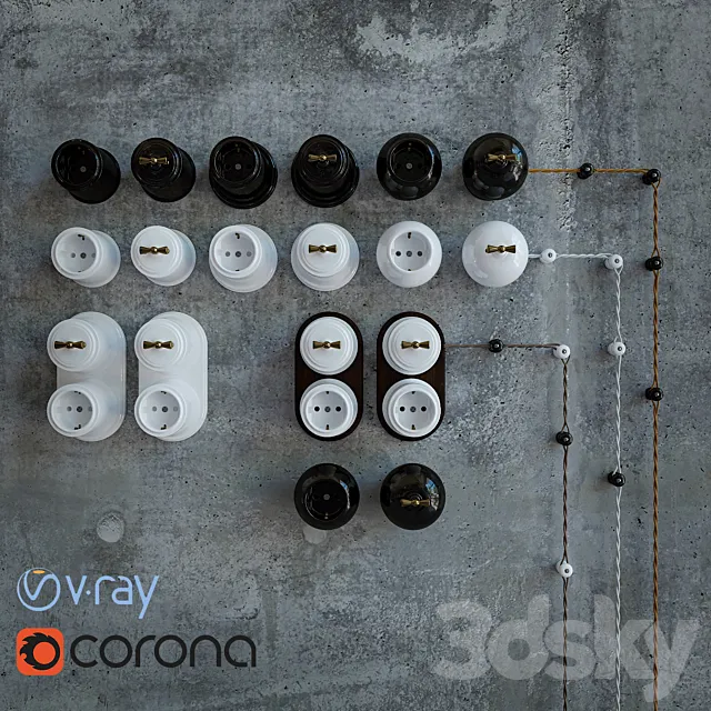 Loftsocketswitch 3DModel Loftsocketswitch 3DModel