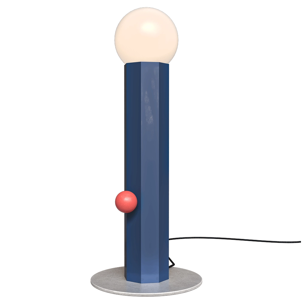 LOFU  – Tabel lamp PO-032-W-BV- D 3D Model