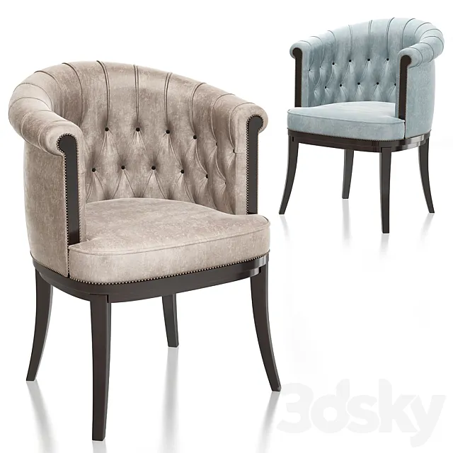 LOGAN Seven Sedie Reproductions 3D Model LOGAN Seven Sedie Reproductions 3D Model