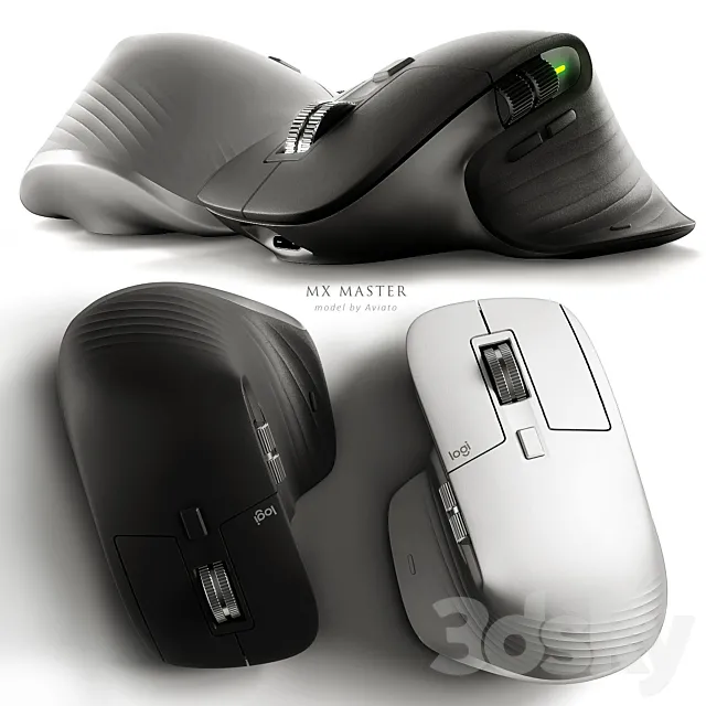 Logitech MX Master 3 3DModel