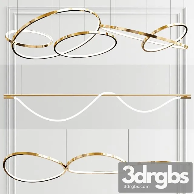 Lohja surrey infinity chandelier – 3 type