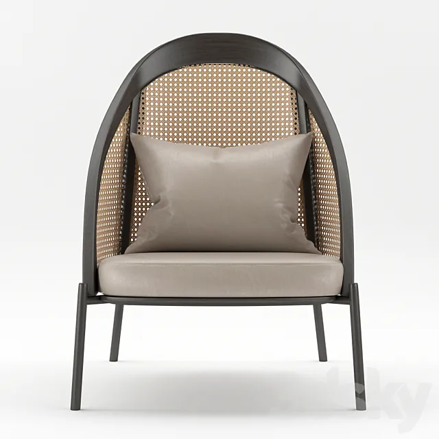 loie armchair by Chiara Andreatti 3DModel loie armchair by Chiara Andreatti 3DModel