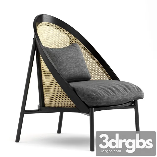 Loïe gebrüder thonet vienna lounge chair 3D Model Download