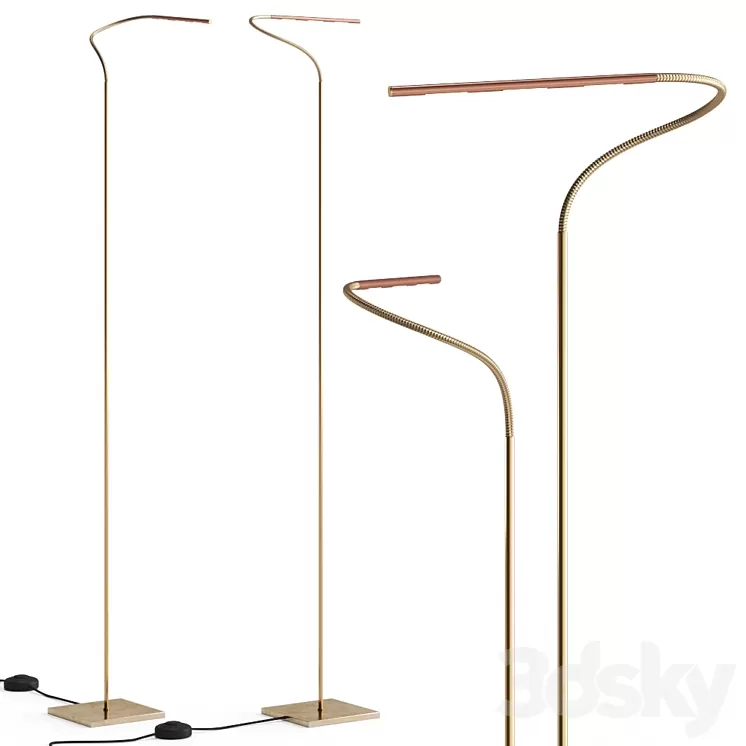 LOLA Floor lamp by Catellani Smith 3D Model Free Download