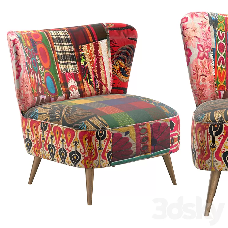 Lolita chair 3D Model Free Download