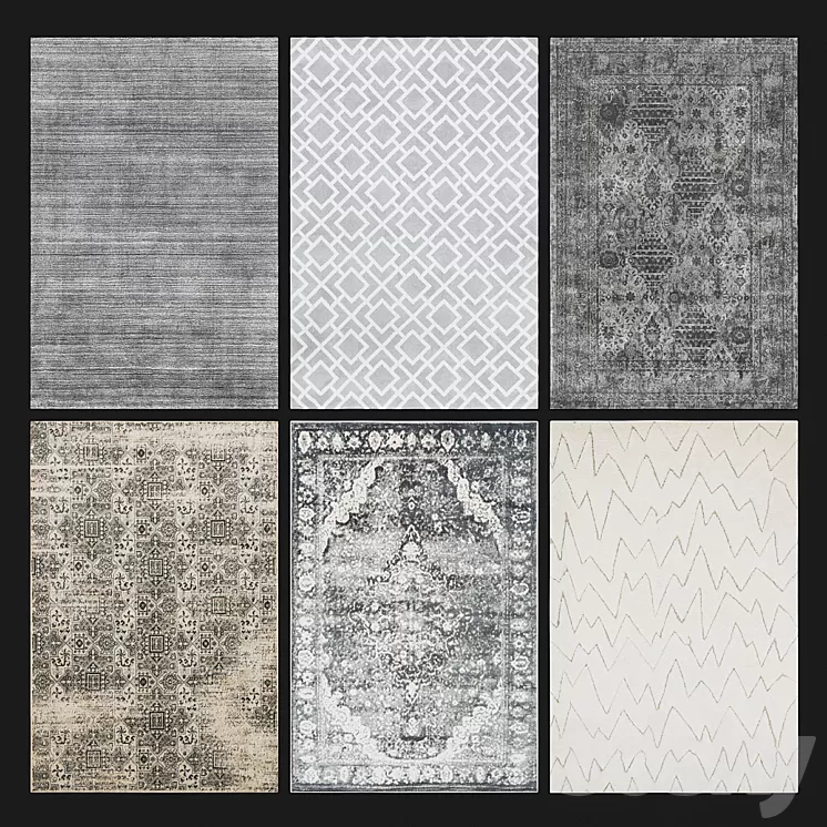 Loloi Rugs 3D Model Loloi Rugs 3D Model