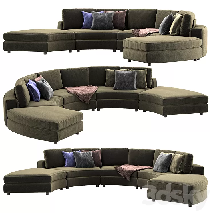 LOMAN SOFT Ditre Italia 3D Model LOMAN SOFT Ditre Italia 3D Model