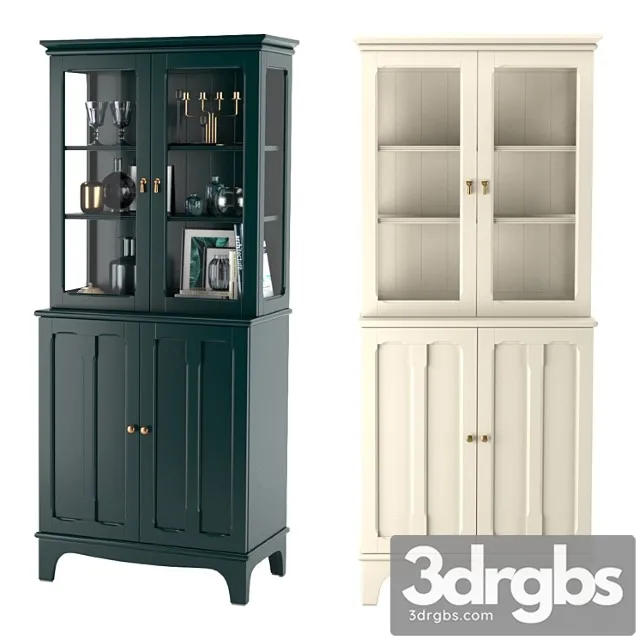 Lommarp cabinet with glass doors by ikea 3D Model Download