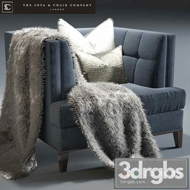 London TC Armchair 3D Model Download London TC Armchair 3D Model Download