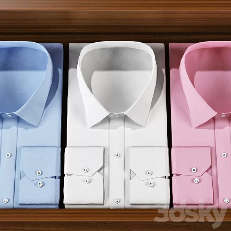 Long sleeve shirt 3D Model Long sleeve shirt 3D Model