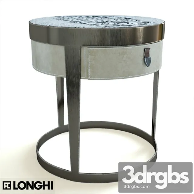 Longhi-amadeus-bed side table 2 3D Model Download