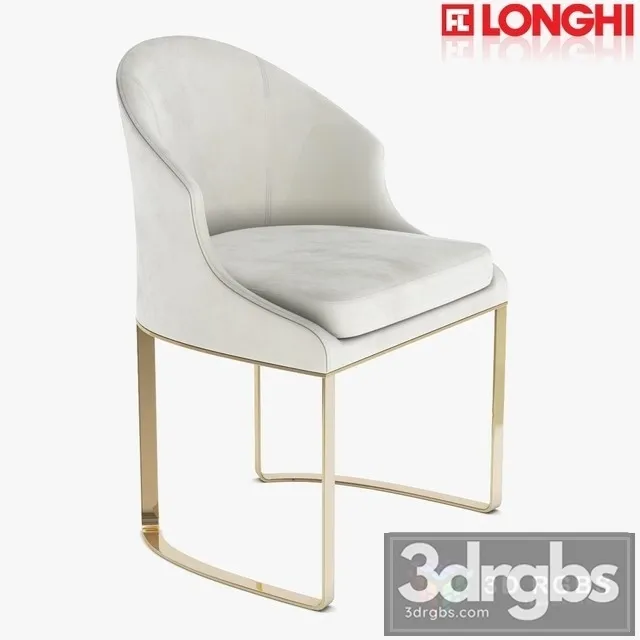 Longhi Daphene Side Chair 3D Model Download Longhi Daphene Side Chair 3D Model Download