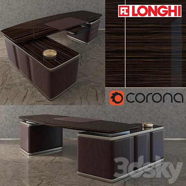 longhi ector desk 3D Model